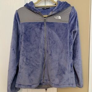 The North Face Kids Lavendar Full Zip Fleece Jacket. Like New - never worn